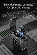 M25 Wireless Gaming Earbuds Black ABS Bluetooth 5.0
