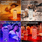 Rechargeable LED Table Lamp with Remote Control