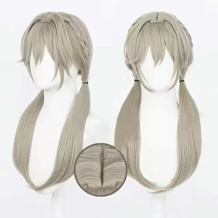 Honkai: Star Rail Qingque Cosplay Costume Outfit &amp; Wig Set
