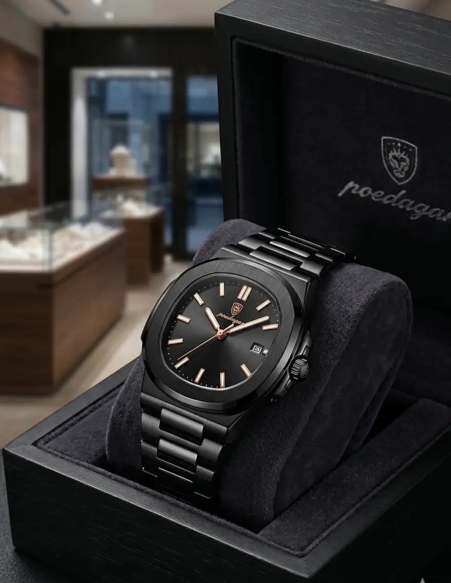 POEDAGAR Luxury Men's Quartz Wristwatch,&nbsp