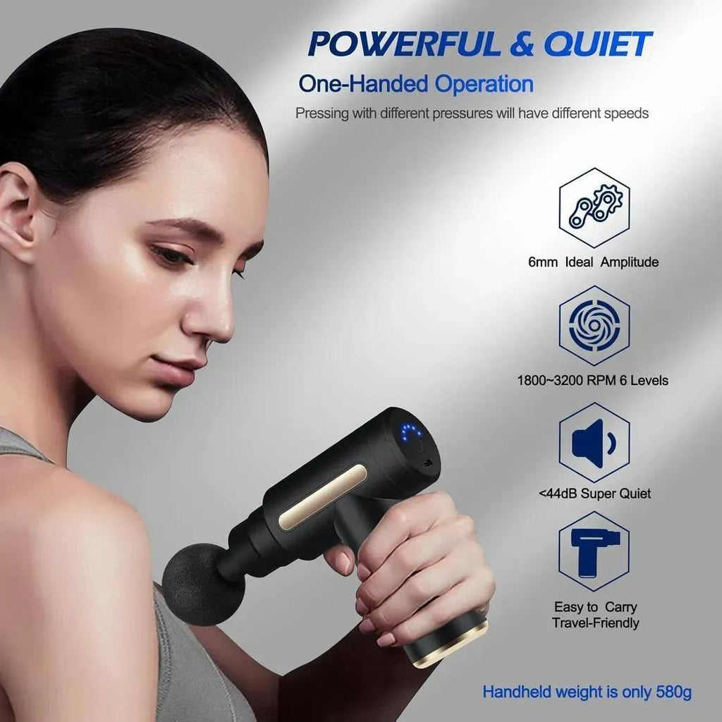 Portable Massage Gun Gun for Home Office Deep Muscle Relief