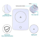 White Electric Mug Heater with Touch Control