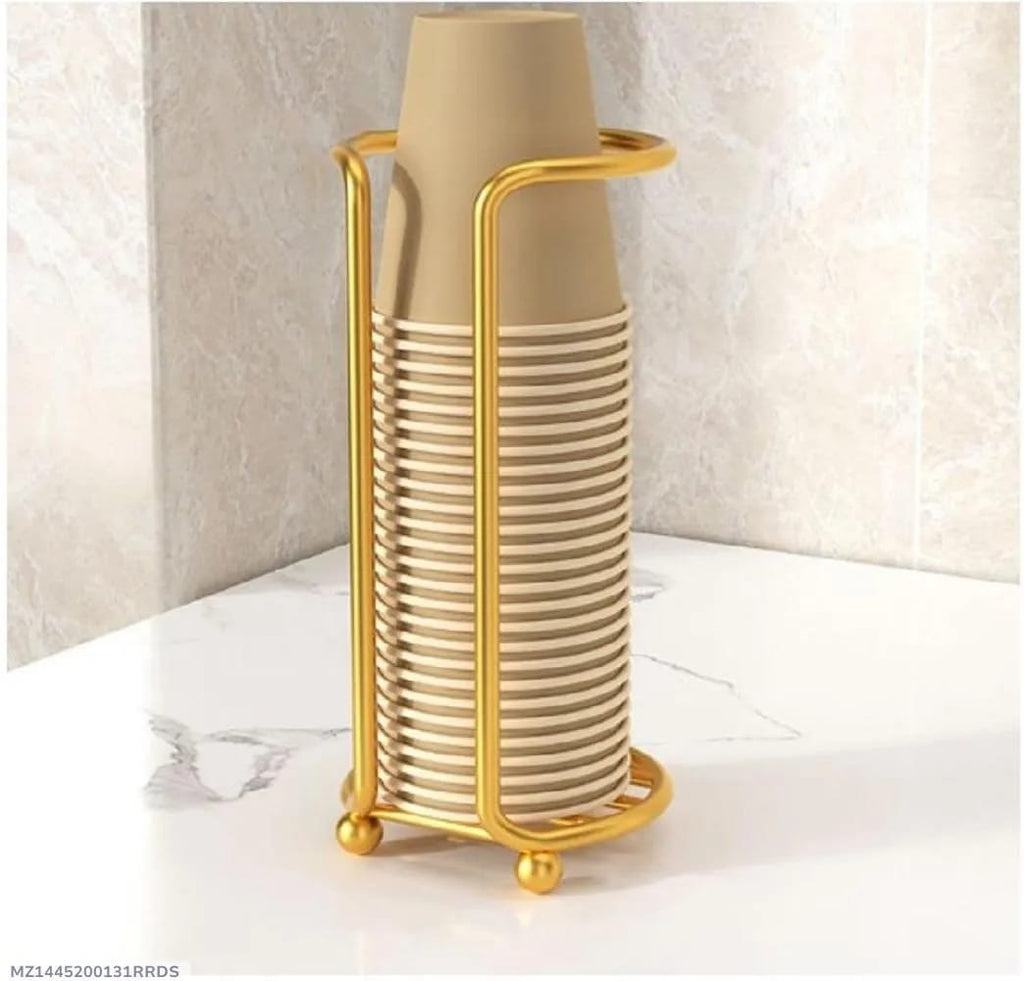 Golden Humanoid Mug Rack for Kitchen &amp; Office