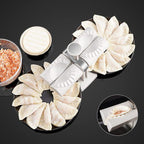 Automatic Dumpling Maker White Kitchen Tool