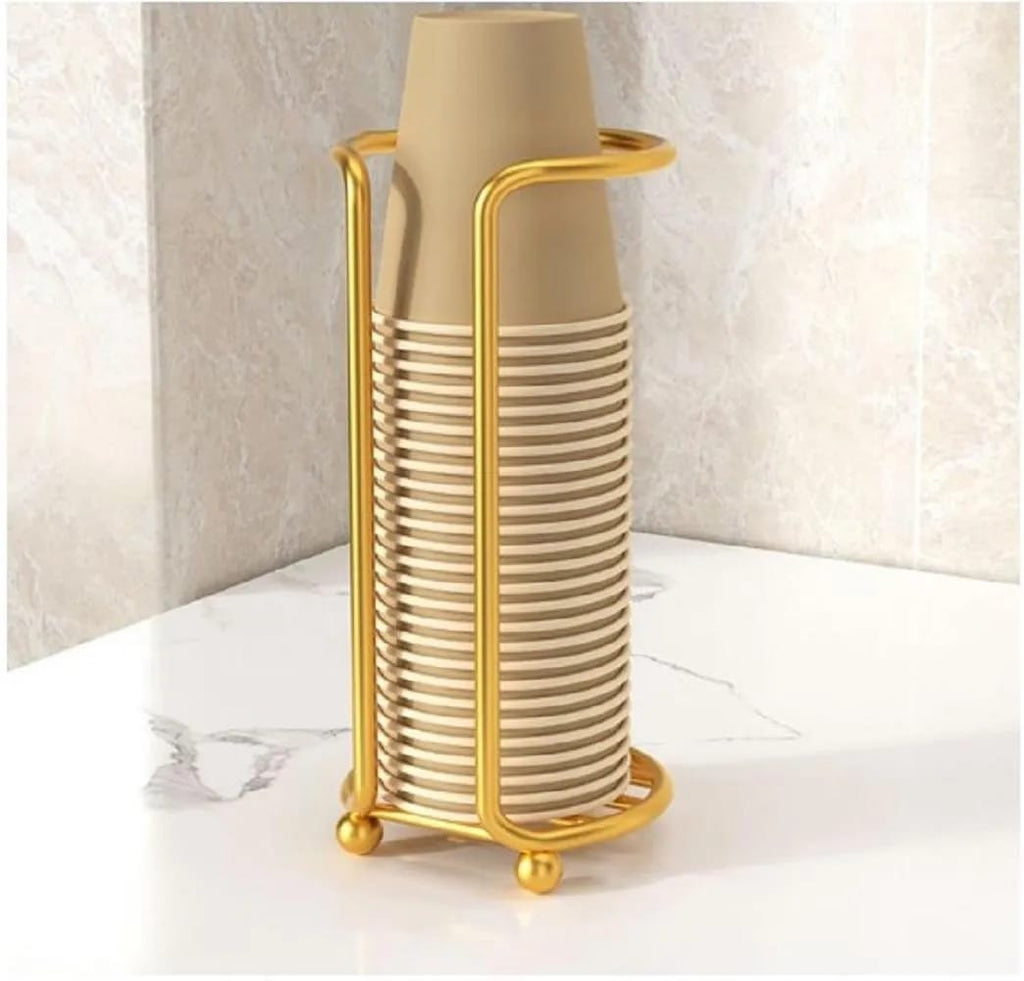Golden Humanoid Mug Rack for Kitchen &amp; Office