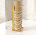 Golden Humanoid Mug Rack for Kitchen &amp; Office