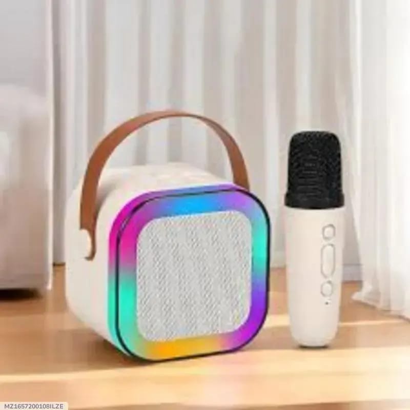 LED Wireless Speaker with Multicolor Lighting &amp; Carry Handle