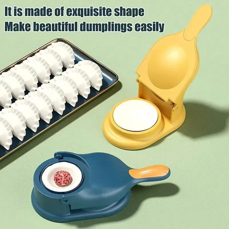Automatic Dumpling Maker White Kitchen Tool