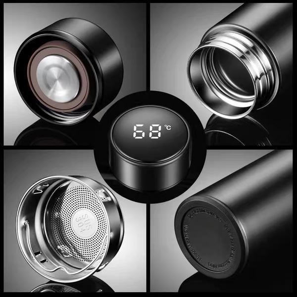 500ml Insulated Water Bottle Stainless Steel Leak Proof