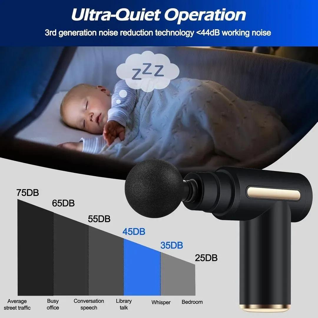 Portable Massage Gun Gun for Home Office Deep Muscle Relief