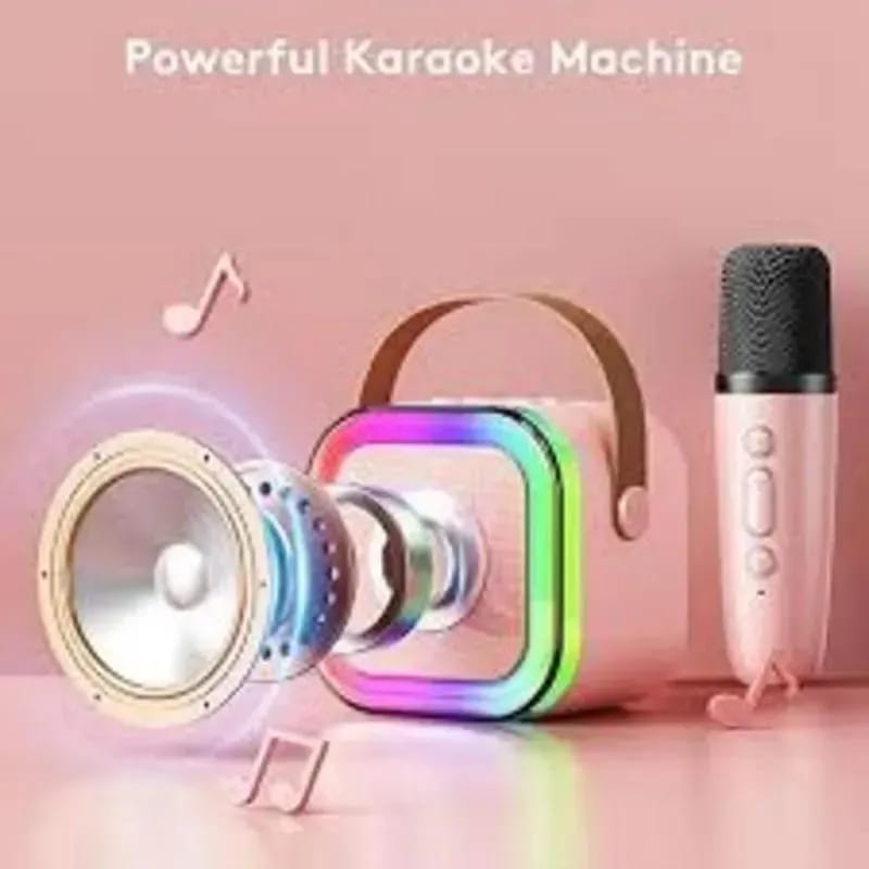 LED Wireless Speaker with Multicolor Lighting &amp; Carry Handle