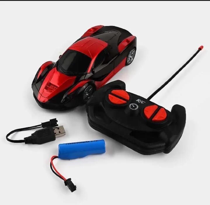 Blue RC Car for Kids with Remote &amp; Battery