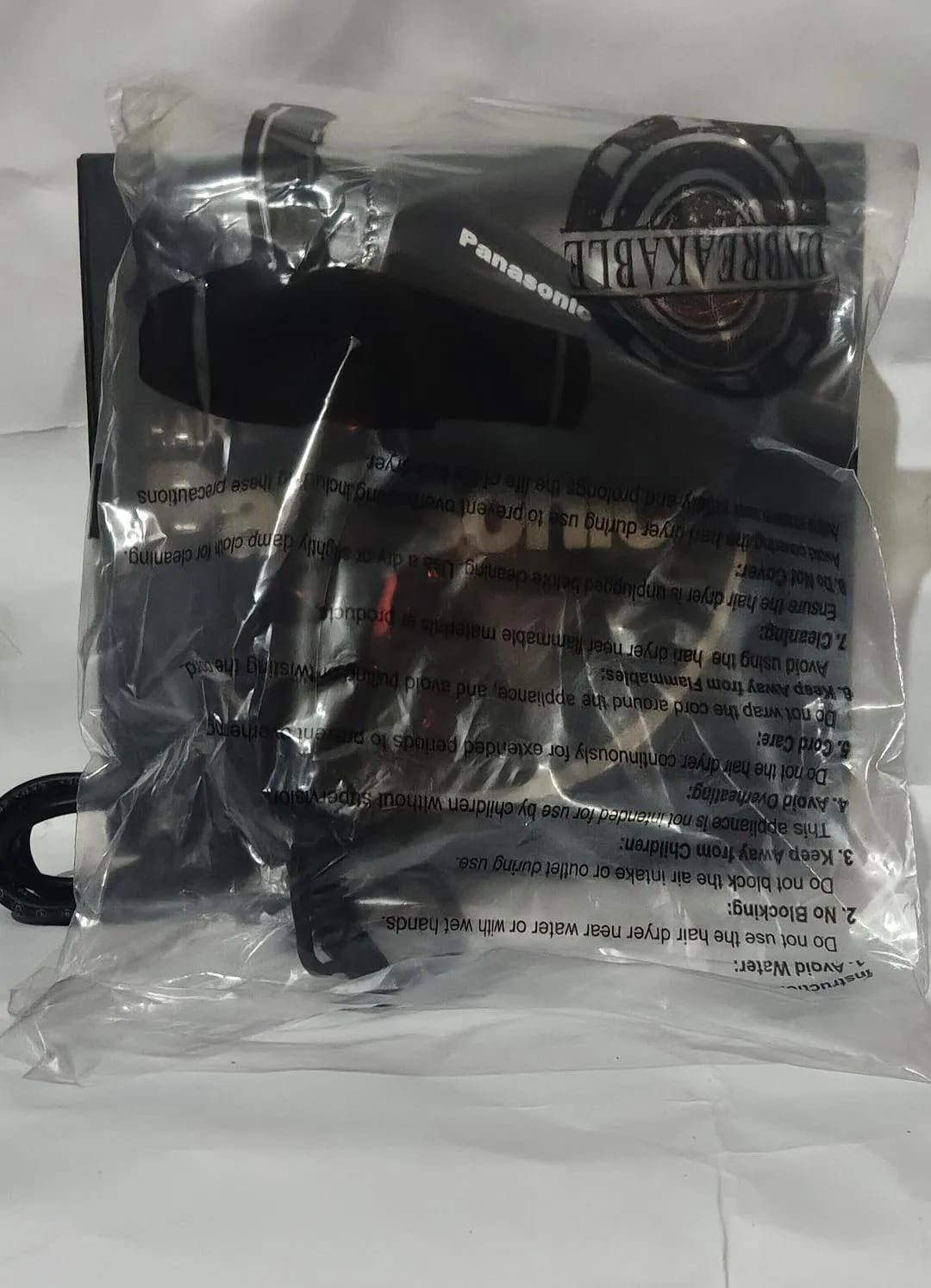 Panasonic 7500W Black Hair Dryer Salon Quality