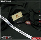 Men's Wash &amp; Wear Plain Suit Unstitched