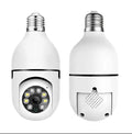 Mini 360 View Security Camera White ABS Night Vision