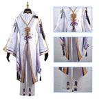 Premium Ayato Cosplay Costume - White &amp; Gold Full Set