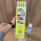 Electric Hand Blender 300W Stainless Steel Blades Multicolor