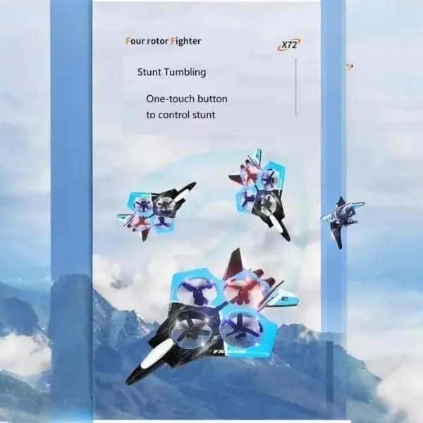 Flynova Electric Flying Toy for Boys Multicolor RC Toy 1-12 Years