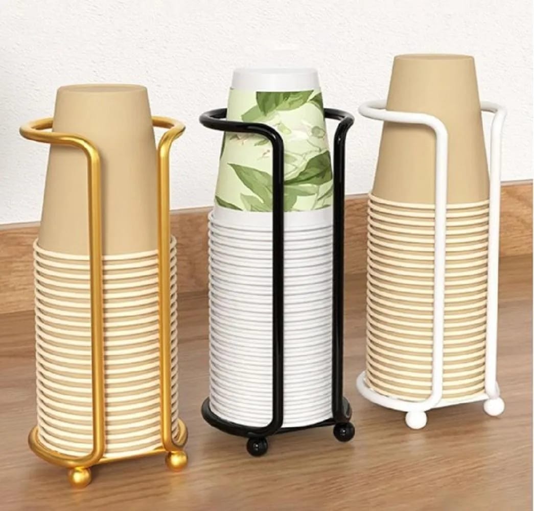 Golden Humanoid Mug Rack for Kitchen &amp; Office