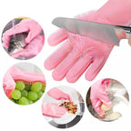 Premium Silicone Dishwashing Gloves 2 Pack Non-Slip Food Safe