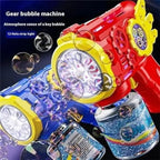 Kids Bubble Gun with LED Light &amp; 100ML Solution