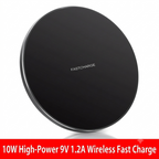 10W Qi Wireless Charger with Breathing Light