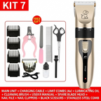 Electric Hair Clipper for Dog & Pet Hair Clipper Set[PET GROOMING KIT]