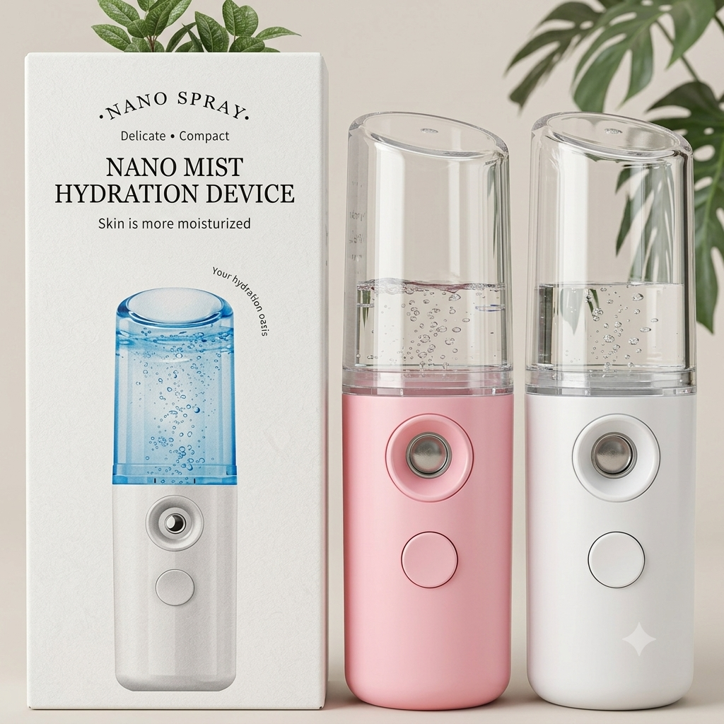USB Rechargeable Facial Humidifier Spray Instrument