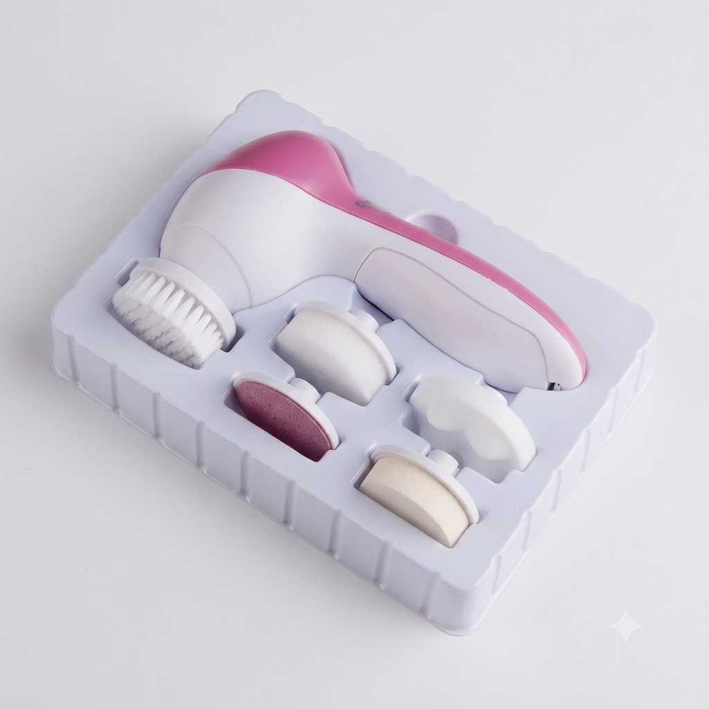 Electric 5-in-1 Face Cleansing & Massage Tool
