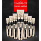 Electric Hair Clipper for Dog & Pet Hair Clipper Set[PET GROOMING KIT]