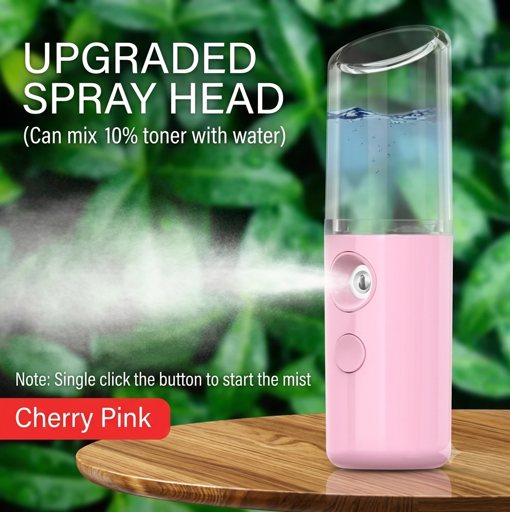 USB Rechargeable Facial Humidifier Spray Instrument
