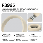 True Wireless Bluetooth Headset with ANC White