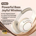 Over-Ear Bluetooth Headphones with RGB Lighting
