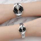 Couple Watches Stainless Steel Quartz Men Women