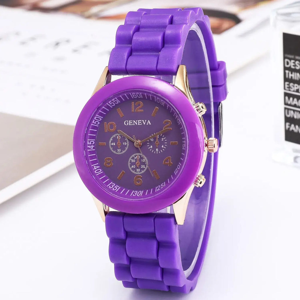 Korean Style Silicone Watch for Girls
