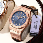 Luminous Swiss Men's Watch Green Dial Waterproof Luxury