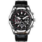 Men's Luxury Mechanical Watch with Large Dial & Waterproof Design