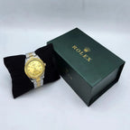 : Men's Rolex Submarmer Gold Stainless Steel Watch