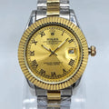 : Men's Rolex Submarmer Gold Stainless Steel Watch