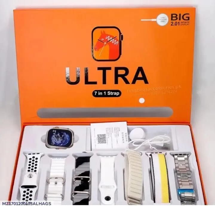 7-in-1 Smart Watch Set with 7 Straps