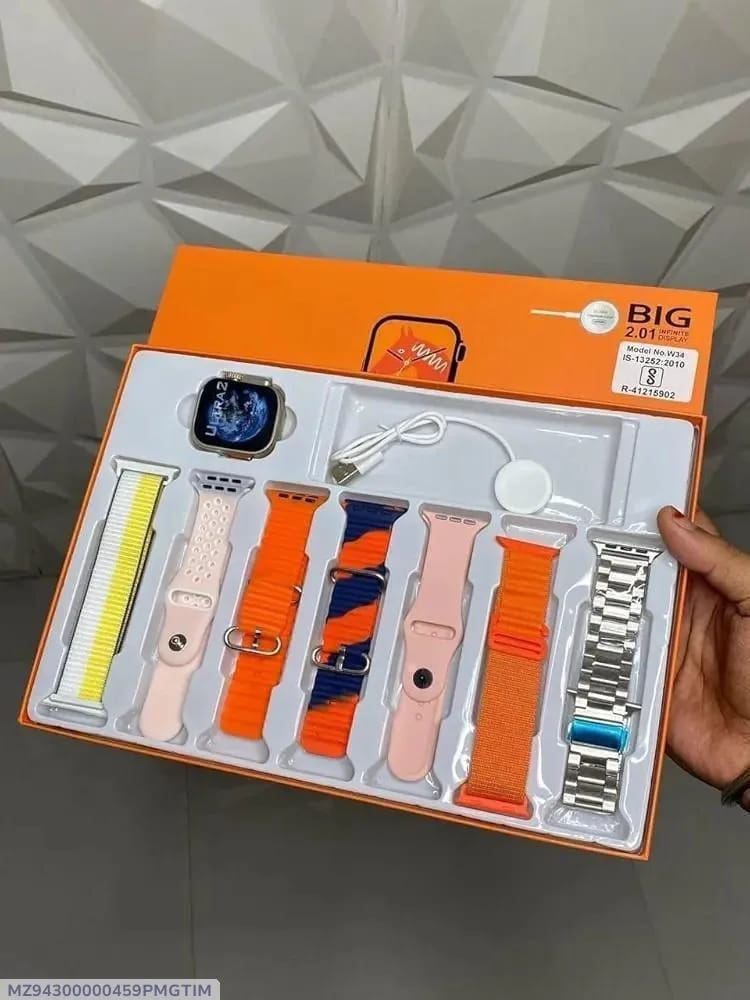 7-in-1 Smart Watch Set with 7 Straps
