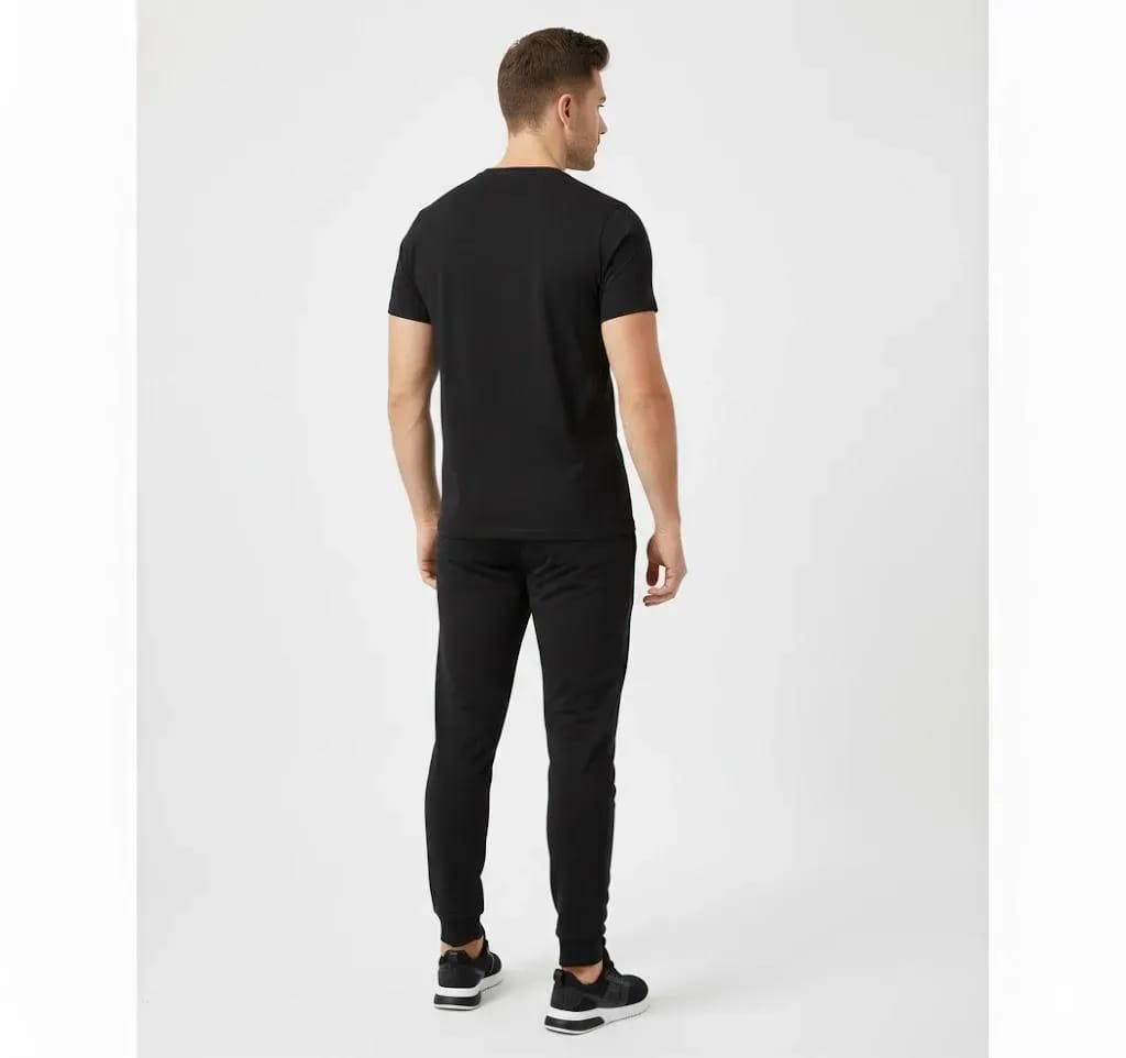 2 Pcs Men's Micro Interlock Printed Track Suit