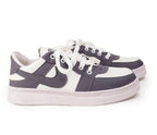 Men's Grey Rexine Fancy Sneakers All Season Comfortable Walking Running