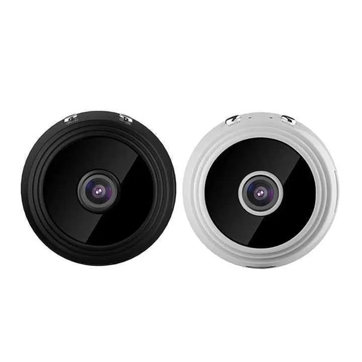 Mini Wireless WiFi Camera Black ABS Plastic