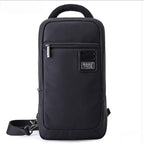 Black Nylon Chest Bag for Students &amp; Professionals