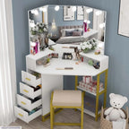 Rechargeable Vanity Mirror with LED Lights for Pakistani Homes