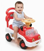 Pink Kids Riding Car with Music &amp; Lights