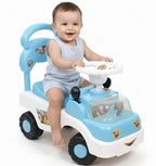 Pink Kids Riding Car with Music &amp; Lights