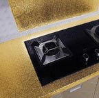 Golden Heat Resistant Kitchen Foil Roll