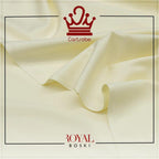 Royal Boski Velvet Winter Suit Fabric Cream